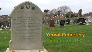 Yeovil Cemetery Somerset UK A beautifully kept graveyard [upl. by Aihseym]