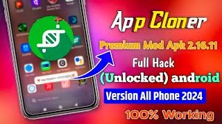 App Cloner apk clone kaise banaye Android  2024  New Update Version10 1112 13 14 Working [upl. by Adnola]