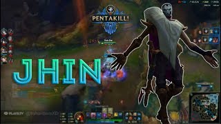 Jhin Montage 9  Best Jihn Plays Compilation  League of Legends [upl. by Soiritos]