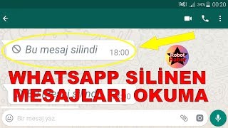 Whatsapp silinen mesajları geri getirme okuma 2024 [upl. by Clougher]