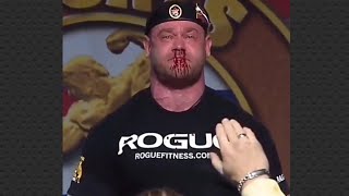 Mikhail shivlyakov deadlift nosebleed deadlift nosebleed worldrecord [upl. by Anahsal]