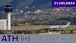 🔴 LIVE Cam Athens Airport  31JUL2024 [upl. by Soiritos880]