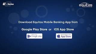 How to activate Equitas Mobile Banking amp Generate MPIN [upl. by Akihsay]