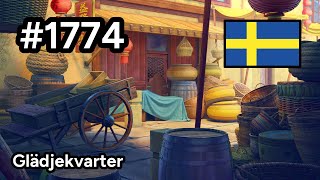 1774 🇸🇪 📕8📄104  Glädjekvarter  Junes Journey [upl. by Lloyd702]