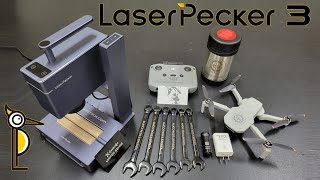 LaserPecker 3 PORTABLE Handheld Metal amp Plastic Laser Engraver Review [upl. by Emmet65]