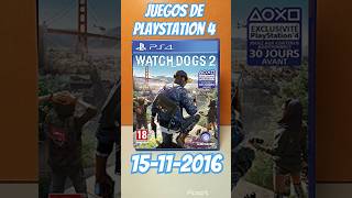 juegos de PlayStation 4 Watch dogs 2 15112016 [upl. by Hgielra204]