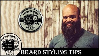 Beard Styling Tips with Mr Mountaineer  A Step By Step Guide On How to Braid Your Beard [upl. by Nueormahc]