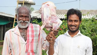 Lamb Leg Roast without Oven  Mutton Leg Roast  Ranganayakamma Kitchen [upl. by Naujit]