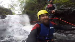 Canyoning in North Wales [upl. by Anatole]