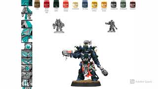 Warhammer 40k Paint Theme Creator [upl. by Rocca430]