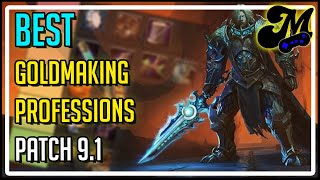 BEST Shadowlands Professions in Patch 91  Shadowland Goldmaking [upl. by Diella]