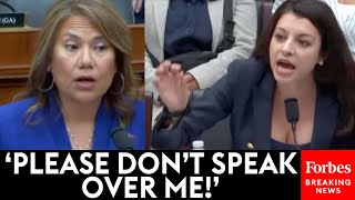 BREAKING SHOCK MOMENT Witness Explodes At Veronica Escobar At Hearing About Illegal Immigrant Crime [upl. by Tirma]