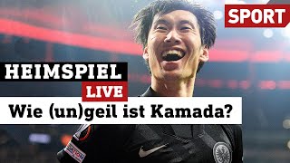 Zwischen Genie und Wahnsinn Kamada von Eintracht Frankfurt  heimspiel 061221 I sport [upl. by Ilysa]