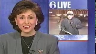 WPVI 6abc amp Weather Channel clips w Local Forecasts 6AM7AM Sun January 7 1996 Blizzard of 96 [upl. by Purity]