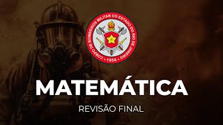 Revisão Final CBMERJ 2025  Matemática Geometria [upl. by Tnarg923]