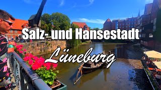 🇩🇪🏫🕍 Salz und Hansestadt Lüneburg 4k🎥 [upl. by Erdnua554]