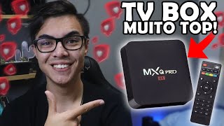 TV Box MXQ Pro 4K VALE A PENA  Unboxing testes dicas e configurações [upl. by Nebra]