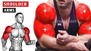 Dumbbell Blitz Killer Workout for Shapely Arms and Shoulders [upl. by Nytram]