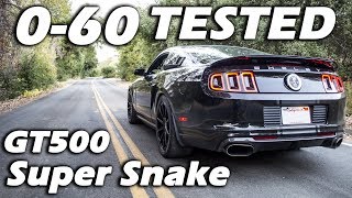 GT500 Super Snake 060 Results  DODGE DEMON KILLER [upl. by Atinnod]