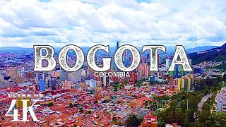 Bogota Colombia 🇨🇴 in 4K ULTRA HD  Drone Footage [upl. by Atteuqahc]