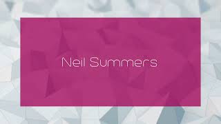 Neil Summers  appearance [upl. by Nappie]