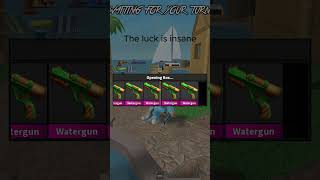 Average mm2 luck roblox funnygames murdermystery2 mm2 shorts unlucky mm2unboxing [upl. by Nihsfa]