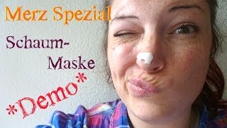 Merz Spezial Schaummaske OnCam Demo [upl. by Anauj112]