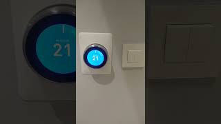 Google Nest thermostat install in Blue water Marina 0503056412 [upl. by Elisha]