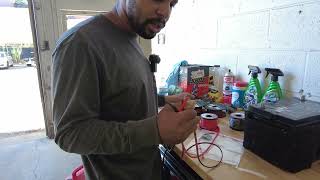 How to wire key on 12 volt power and always hot 12 volt power to FORD truck [upl. by Finbur]