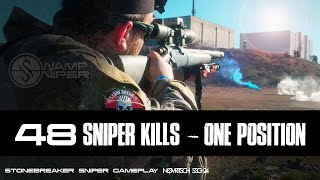 Insane sniper rifle  Milsim  Swamp Sniper [upl. by Ntsyrk]