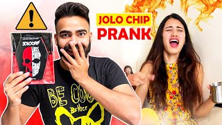 Jolo Chips Prank 🔥 Worlds Hottest Chips [upl. by Umont]