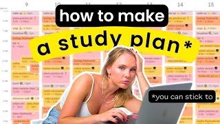 You’re NOT stupid Your Schedules Are  The AntiStudy Plan Method [upl. by Tupler]