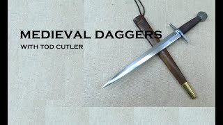 Medieval Dagger Types  With Tod Cutler maker to Outlaw King [upl. by Michaud]