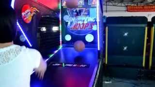 street basketball game machine shared by QingFeng game machine company [upl. by Anairo440]