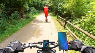 WOLF KING GT amp TEEWING MARS XT TRAIL RUN AND STREET RIDEING 292 MILES 🛴 [upl. by Sucramraj271]