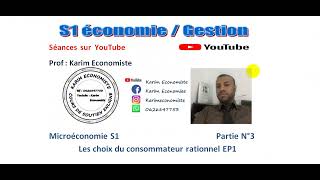 Microéconomie S1 EconomieGestion Partie 3 [upl. by Burrill45]