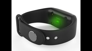 Newest Dynamic Heart Rate MonitorSleep TrackerPedometer Smart wristband [upl. by Cordie57]