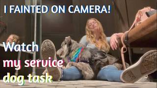 FULL MEDICAL EPISODE CAUGHT ON CAMERA  Service dog vlog [upl. by Joleen]