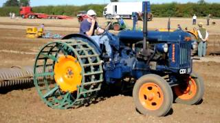 Fordson E27N rolling at Little Casterton [upl. by Oakes]