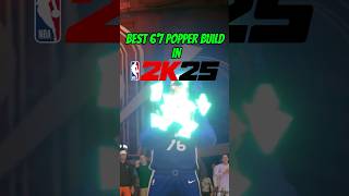 Best popper build in 2k25 nba2k25 shorts [upl. by Adnamal]