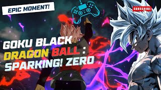 What If Black Goku Story Walkthourght Gameplay Dragon Ball Sparking Zero [upl. by Las]