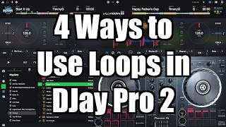 DJay Pro 2 Tutorial How to Use Loops – TimmyG [upl. by Adahs495]