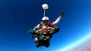 Hailey Campbell  Tandem Skydive at Skydive Indianapolis [upl. by Nyllewell]