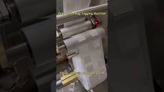 Drip coffee bag roll making machine dripcoffee coffeeshop dripcoffeemakers [upl. by Ennalorac206]