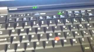 Lenovo Thinkpad T410 i5 4GB320GBwebcam [upl. by Arny]