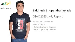 Siddhesh Bhupendra Kukade  Talawa API Demo Auto Populating Plugins Using Websockets [upl. by Euqitsym]