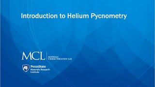 Introduction to Helium Pycnometry [upl. by Aeneas]