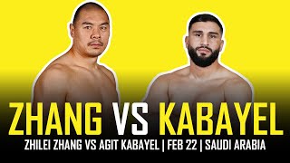 ZHILEI ZHANG VS AGIT KABAYEL  FEBRUARY 22ND  RIYADH SEASON 🇸🇦🥊 [upl. by Nodnahs]