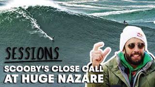 Chumbo Scooby And Justine Duponts Biggest Moments At Early Season Nazaré  Sessions [upl. by Belier]