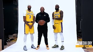 Behind the Scenes of Lakers Media Day 2023 [upl. by Yazbak48]